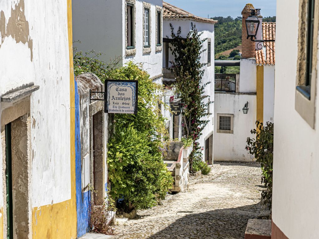 Obidos Portugal straatjes